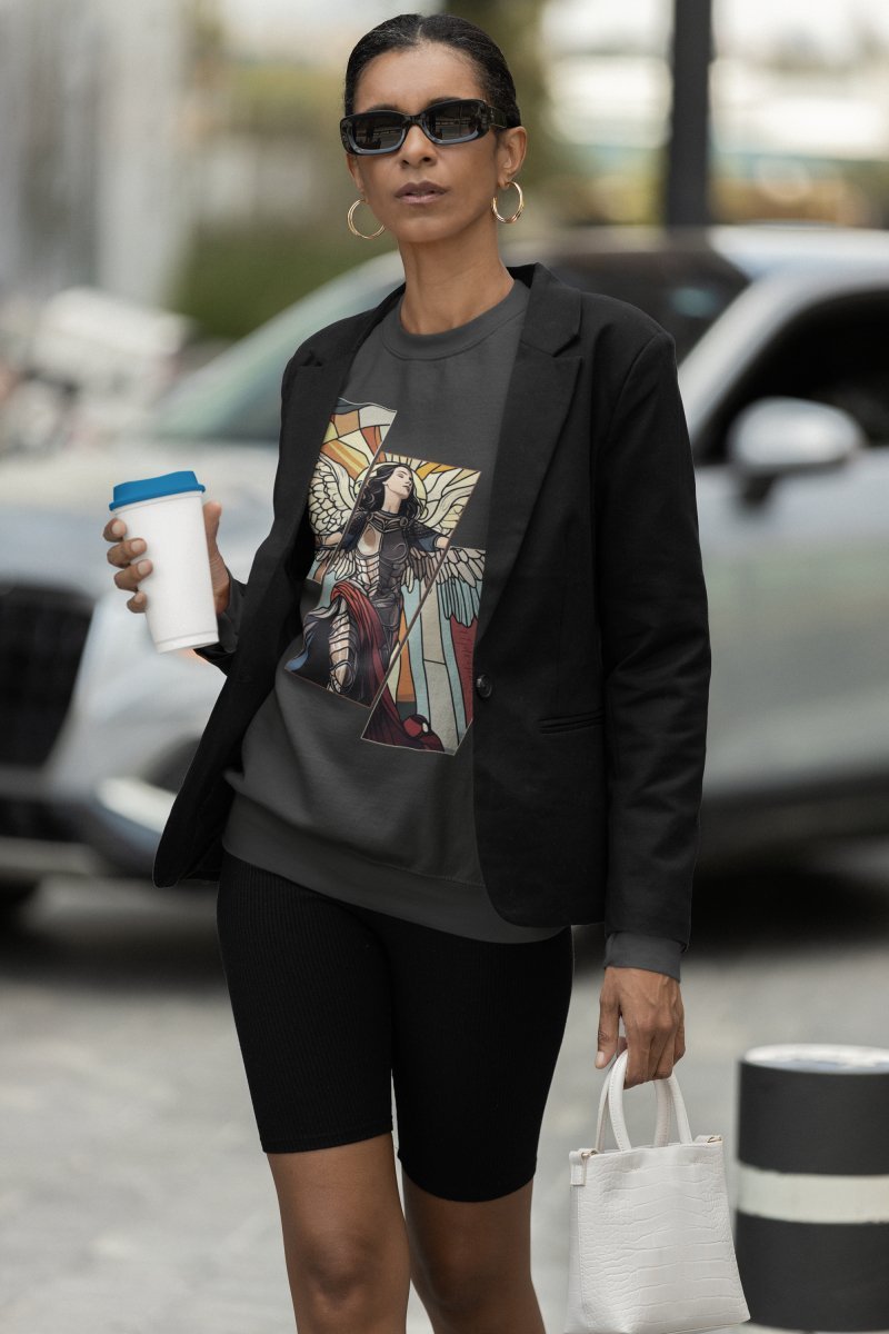 Heavenly Herald Crewneck Sweatshirt - Elfde Gebod Shop