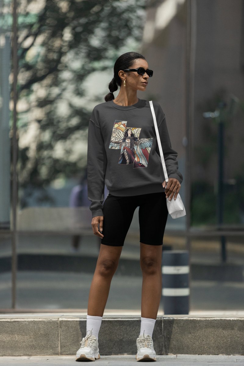 Heavenly Herald Crewneck Sweatshirt - Elfde Gebod Shop